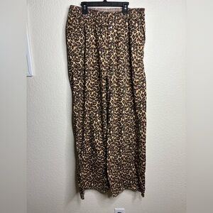 Leopard Print AE Flannel Pants